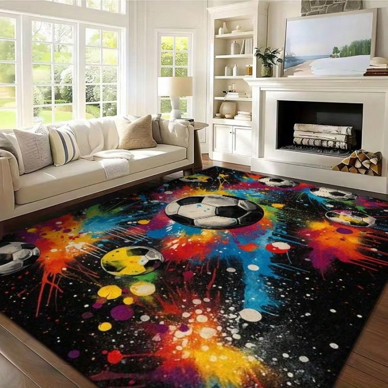 Outdoor Sport Background - Tapis de sol coloré motif graffiti