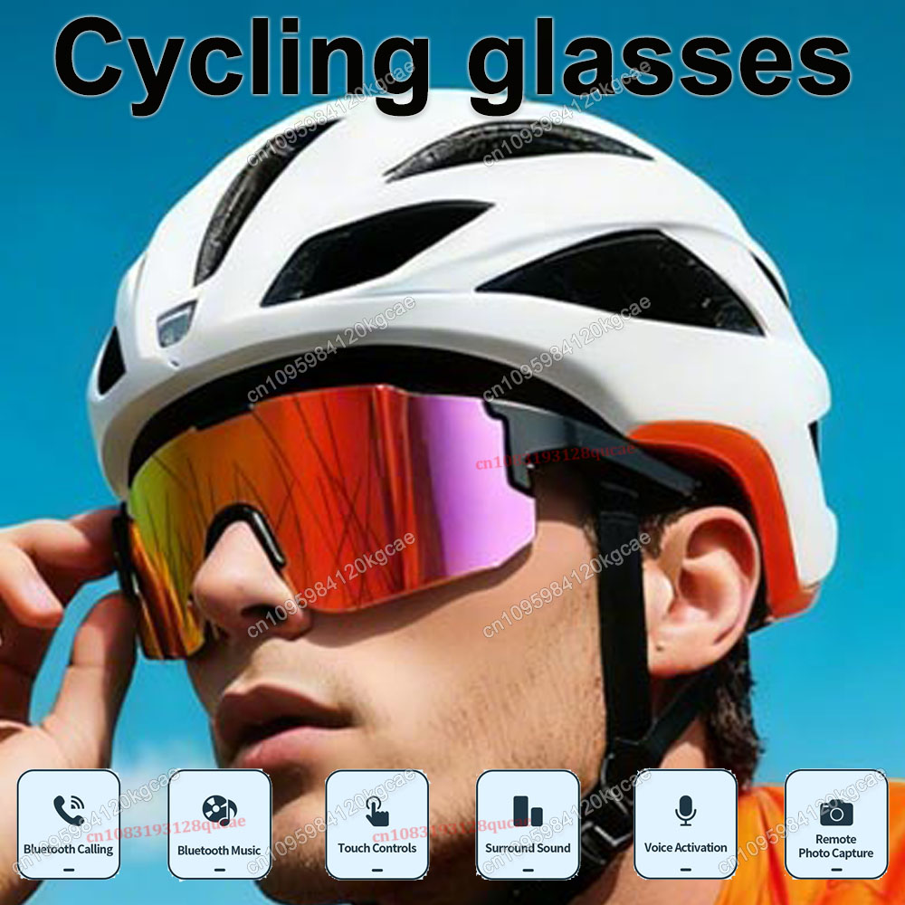 Outdoor Sport Activity - Lunettes de Cyclisme Intelligentes HD avec