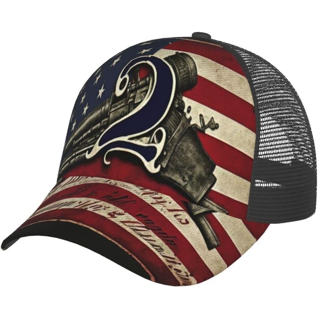 Outdoor Sport Usa - Casquette de baseball vintage drapeau américain