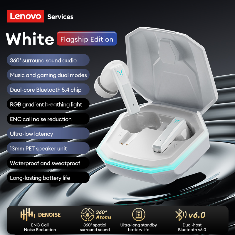 Outdoor Sport Doo - Écouteurs de jeu Lenovo GT105 Bluetooth