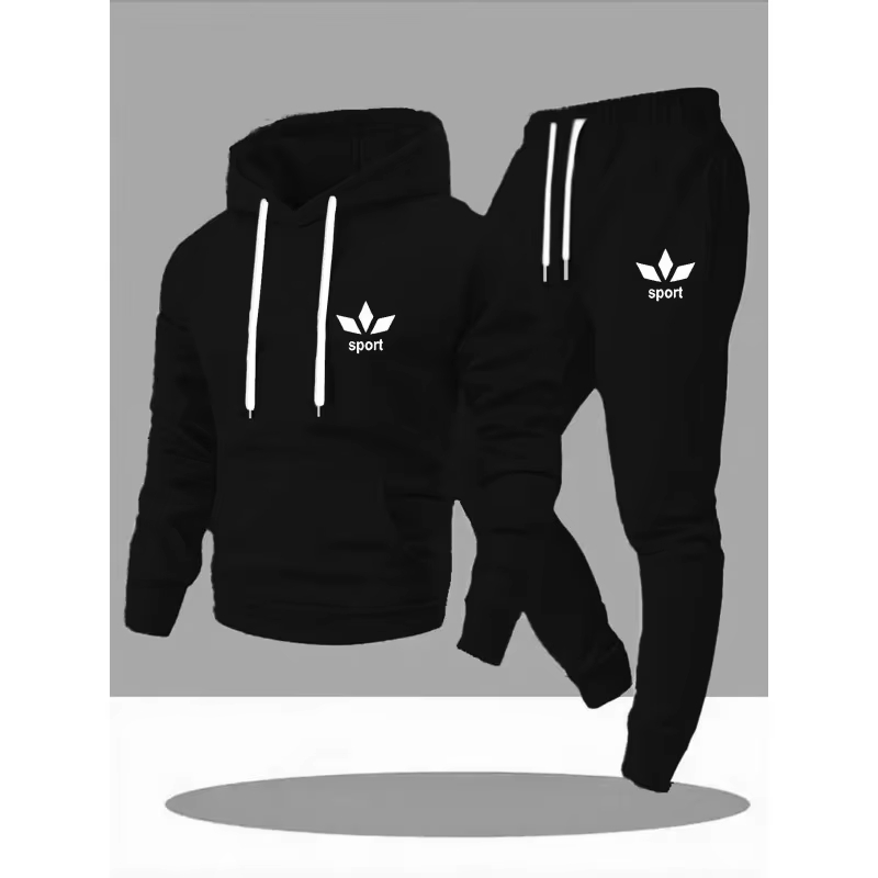 Outdoor Sports Leisure - Ensemble de survêtement décontracté 2 pièces
