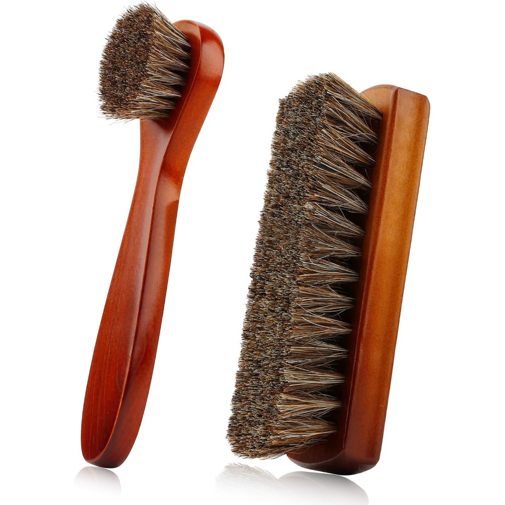 Brushing Boot Horse - Ensemble de 2 brosses à chaussures