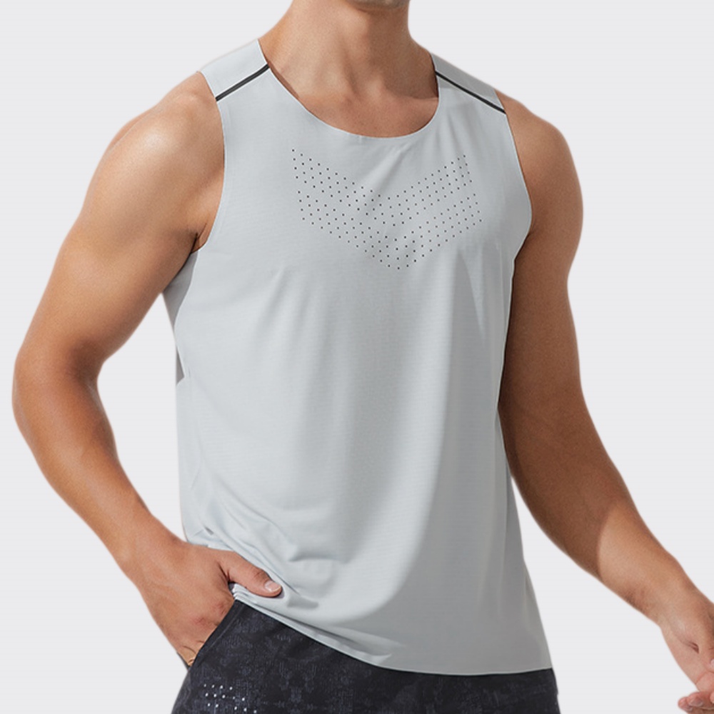 Outdoor Sport Logo - Débardeur de sport pour homme à