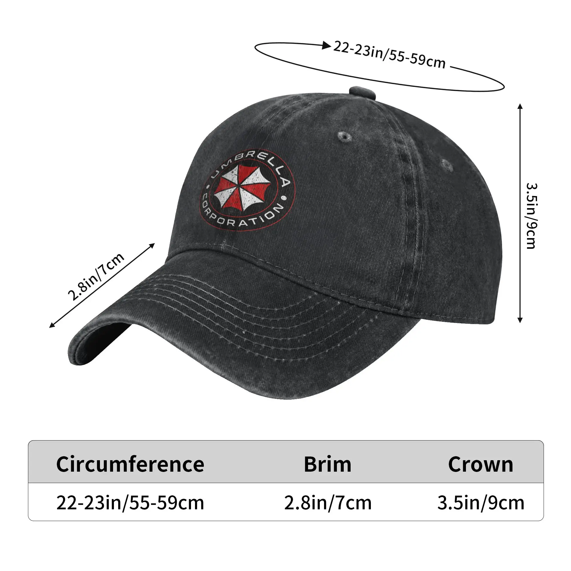 Outdoor Sports Umbrella - Casquette de baseball unisexe pour hommes,