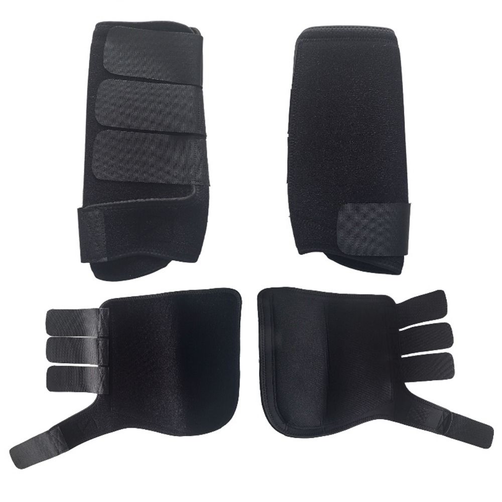 Brushing Boot Horse - Lot de 4 protections colorées pour
