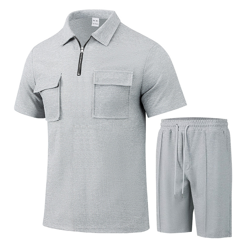 Outdoor Sports Leisure - Ensemble polo et short d'été pour