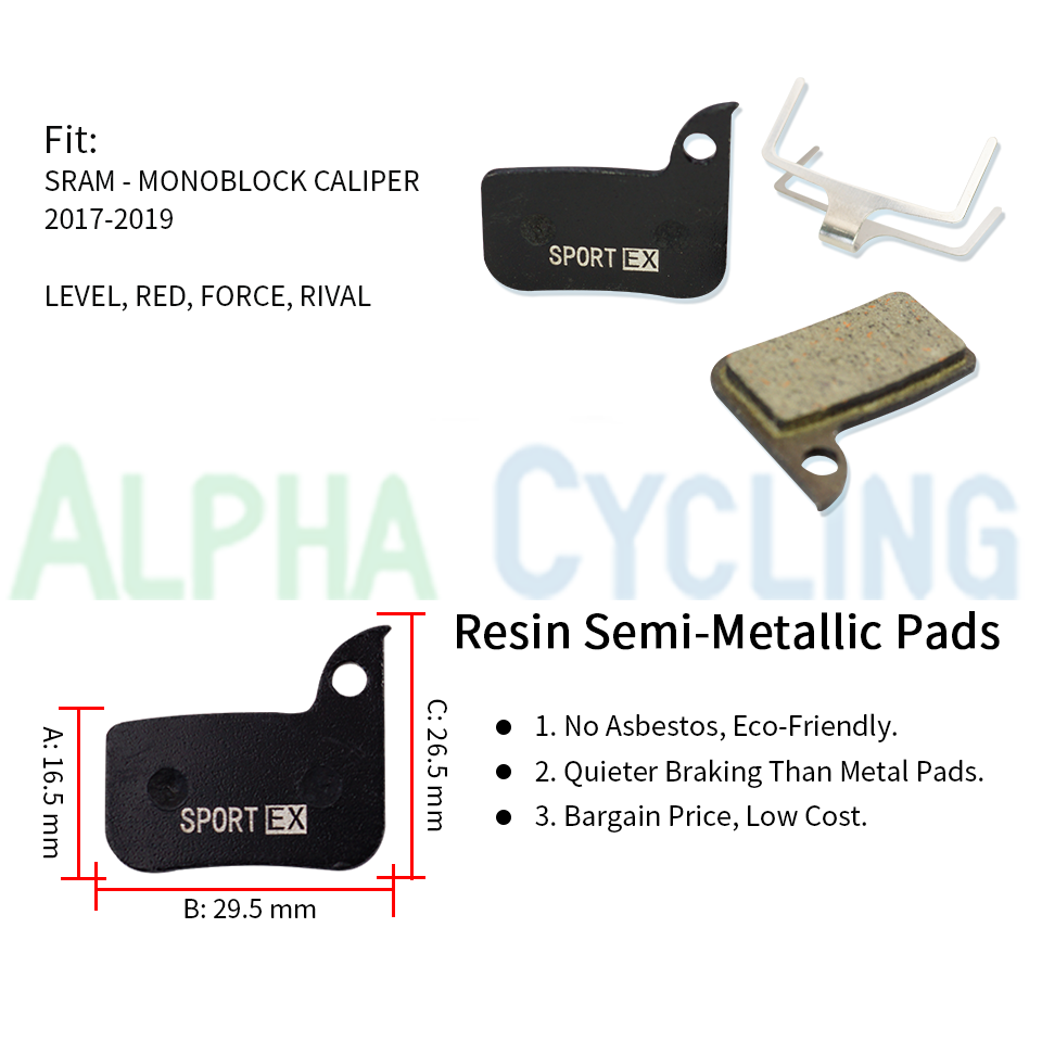 4 paires, plaquettes de frein  - Mtb Elbow Pad avis et prix