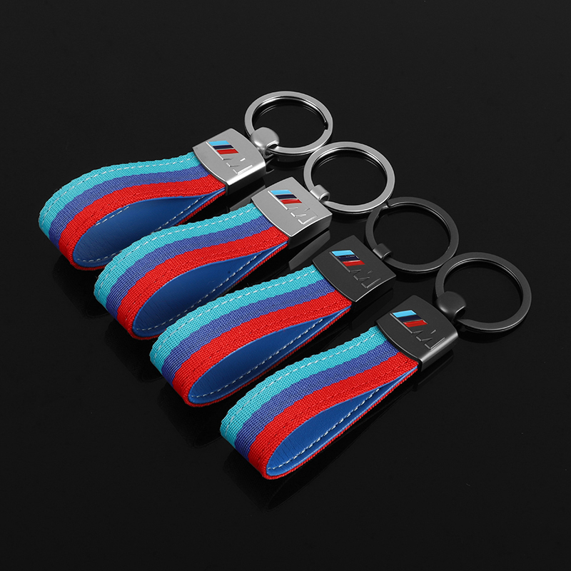 Porte-clés de luxe en cuir ave - Outdoor Sport Logo avis et prix