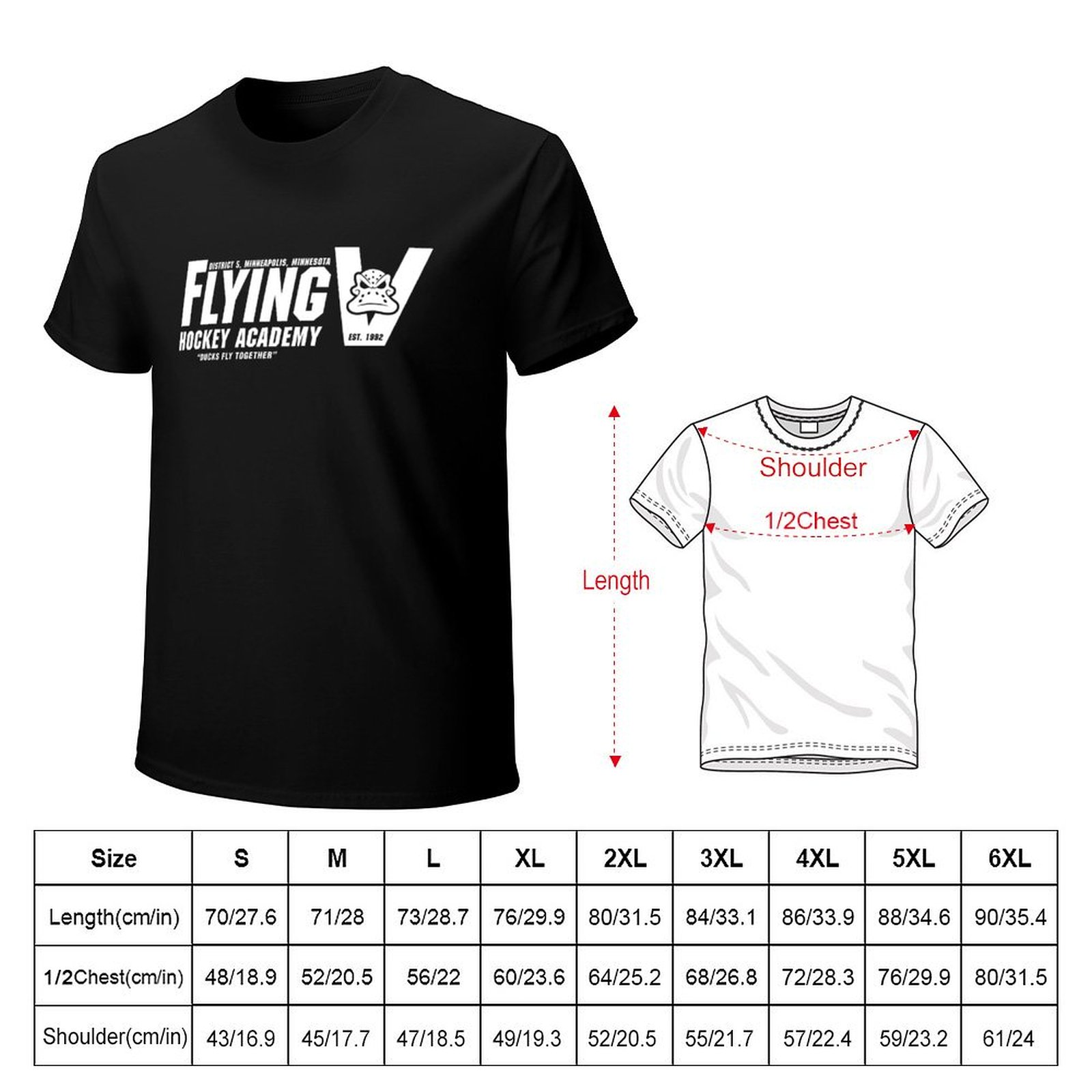 T-shirt Flying V Hockey Academ - Academy Sports Outdoor avis et prix