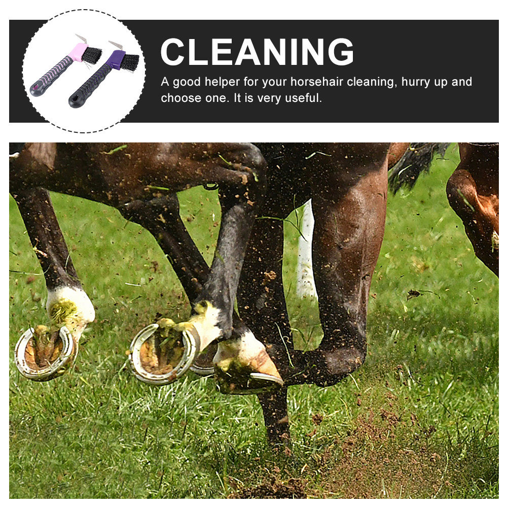 Lot de 2 brosses à sabots pour - Brushing Boot Horse avis et prix