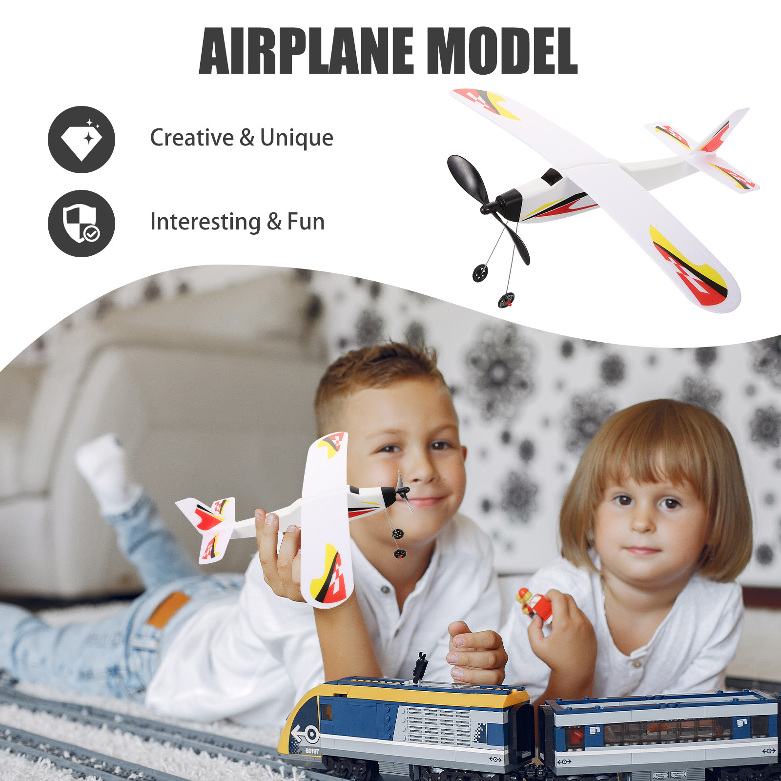 Avion planeur à élastique pour - Outdoor Sport For Kids avis et prix