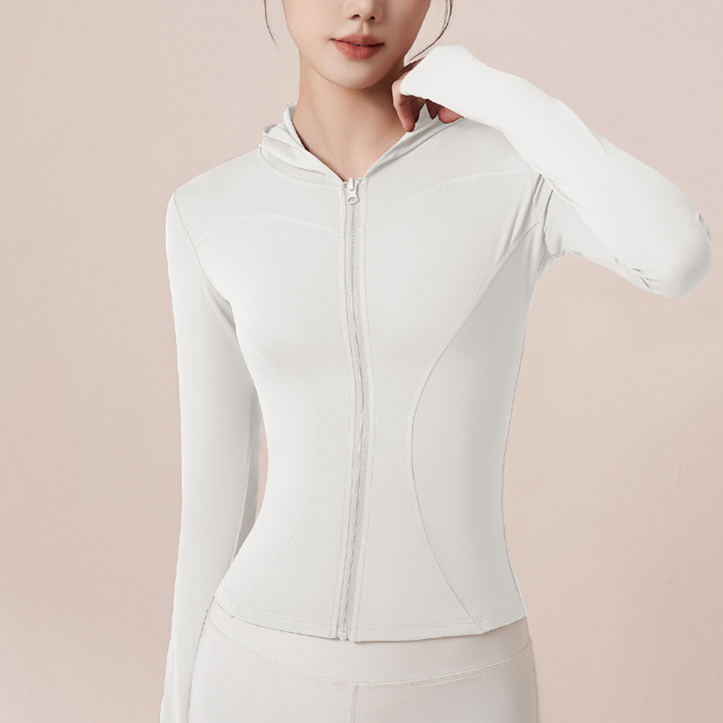 Veste de Yoga à capuche haute  - Outdoor Sport Jacket Women'S avis et prix