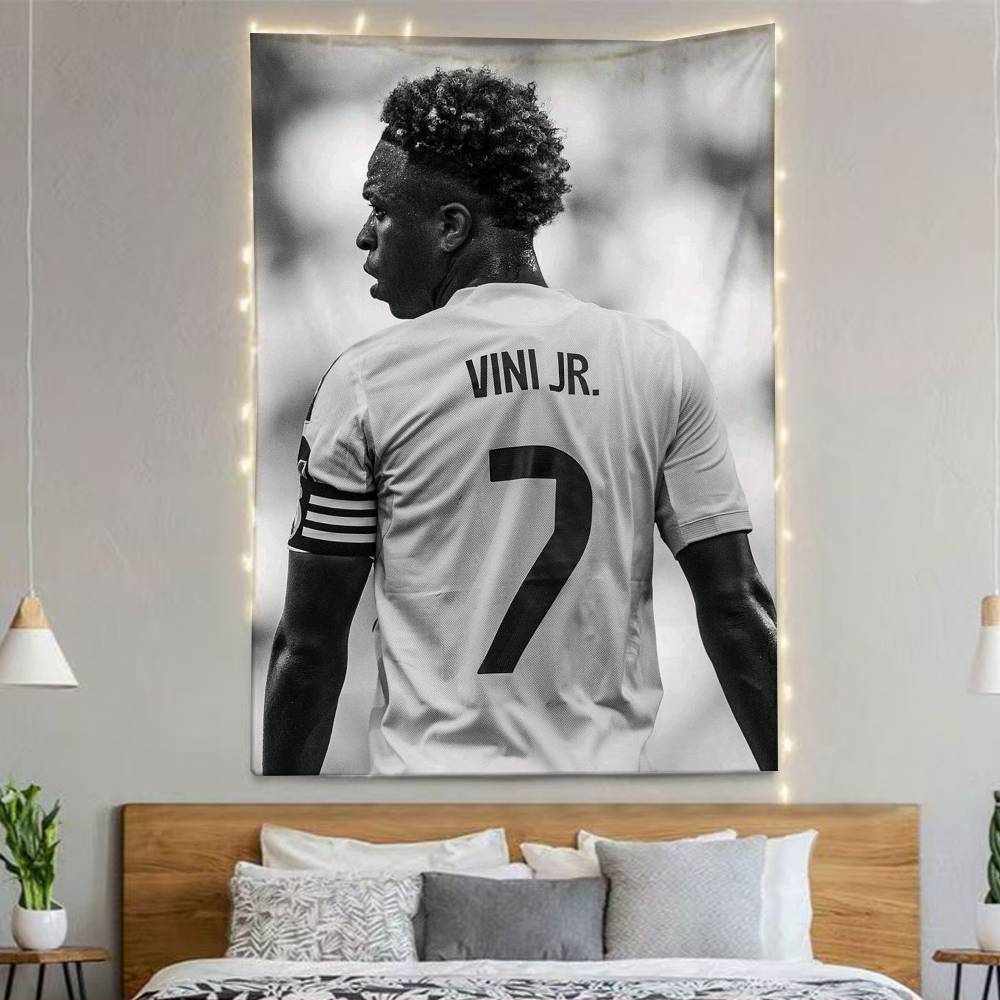 Drapeau mural V-Vinicius Junio - Outdoor Sport Background avis et prix