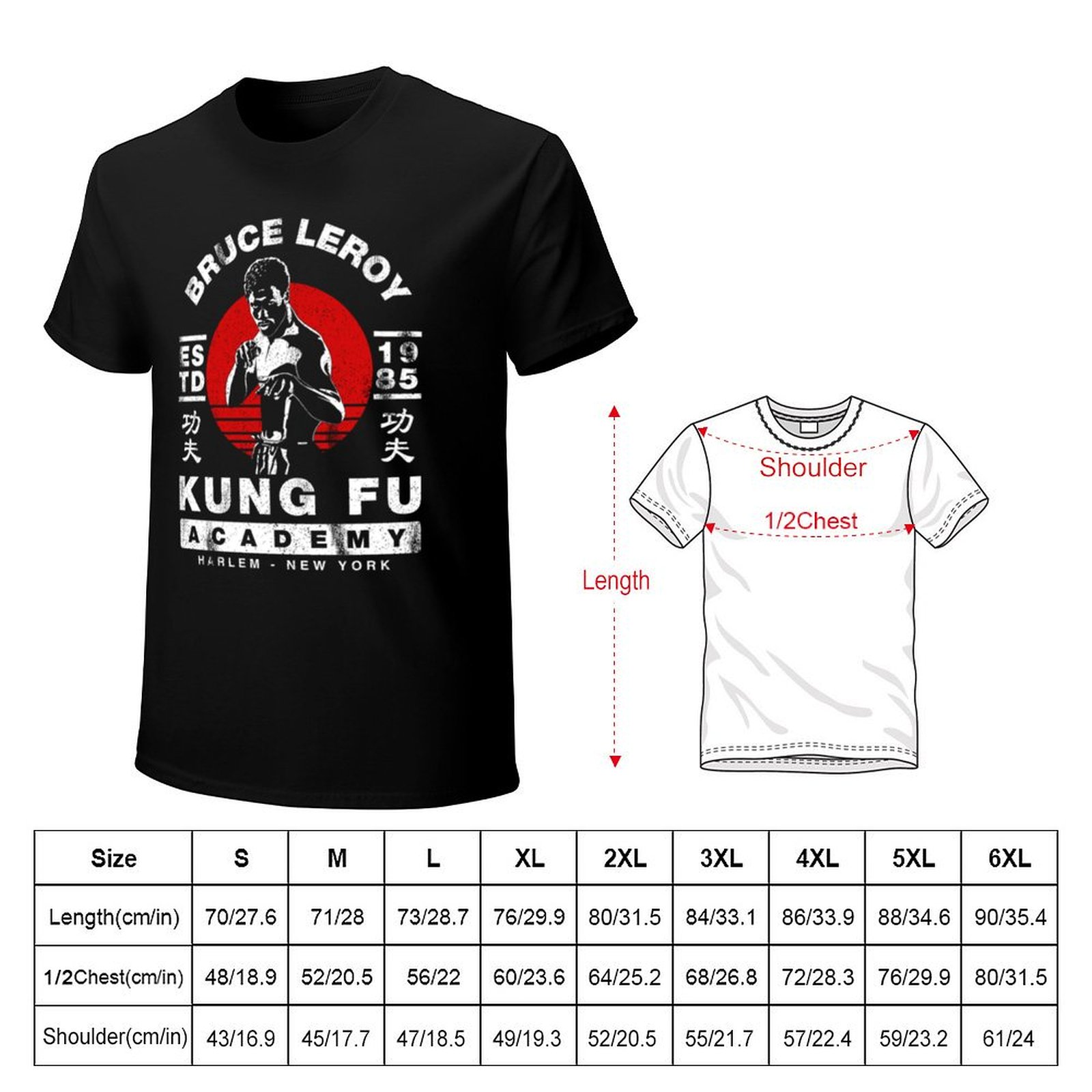 T-shirt Bruce Leroy Academy po - Academy Sports Outdoor avis et prix