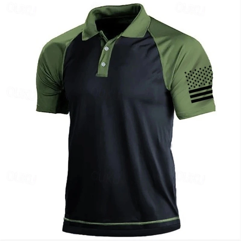 Polo pour homme à motif drapea - Outdoor Sport Usa avis et prix