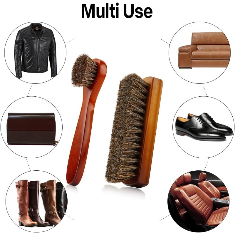 Nouveau! Ensemble de 2 brosses - Brushing Boot Horse avis et prix