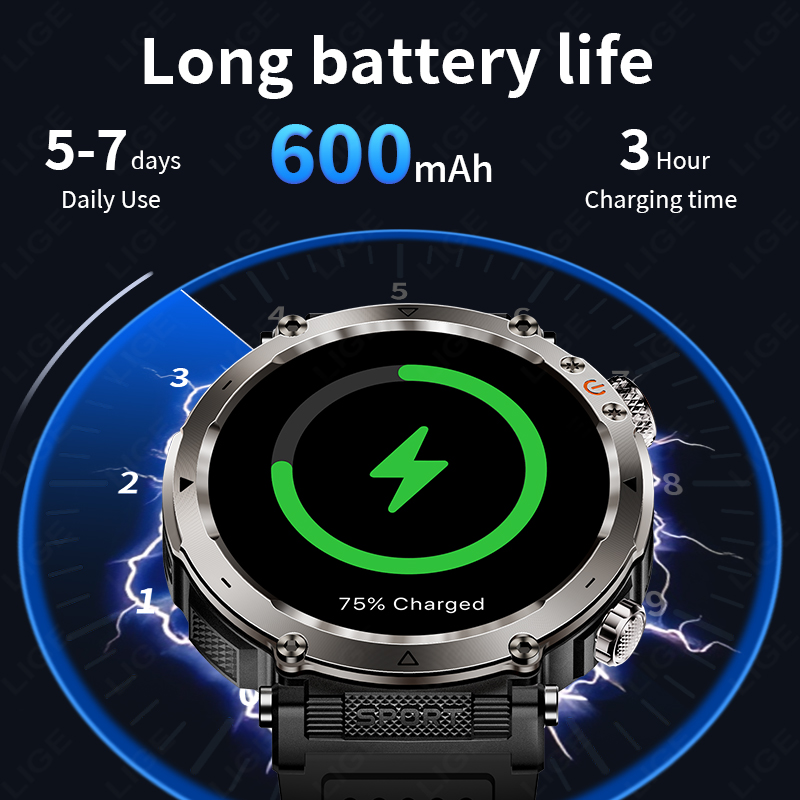 Nouvelle montre connectée mili - Outdoor Sport Watch avis et prix